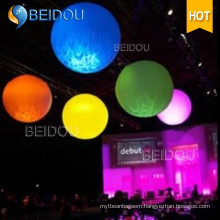 LED Advertising PVC Balls Inflatable Stand Ground Spheres Hanging Balloons